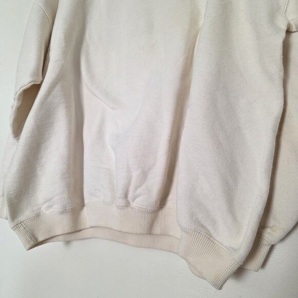 Vintage Bloomsburg University Grandma Sweatshirt Women XL Embroidered Floral 90s - Picture 4 of 9